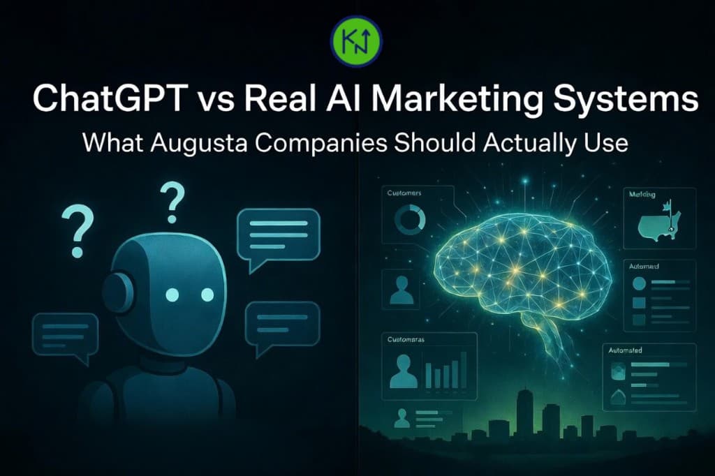 ChatGPT vs Real AI Marketing Systems: What Augusta Companies Should Actually Use