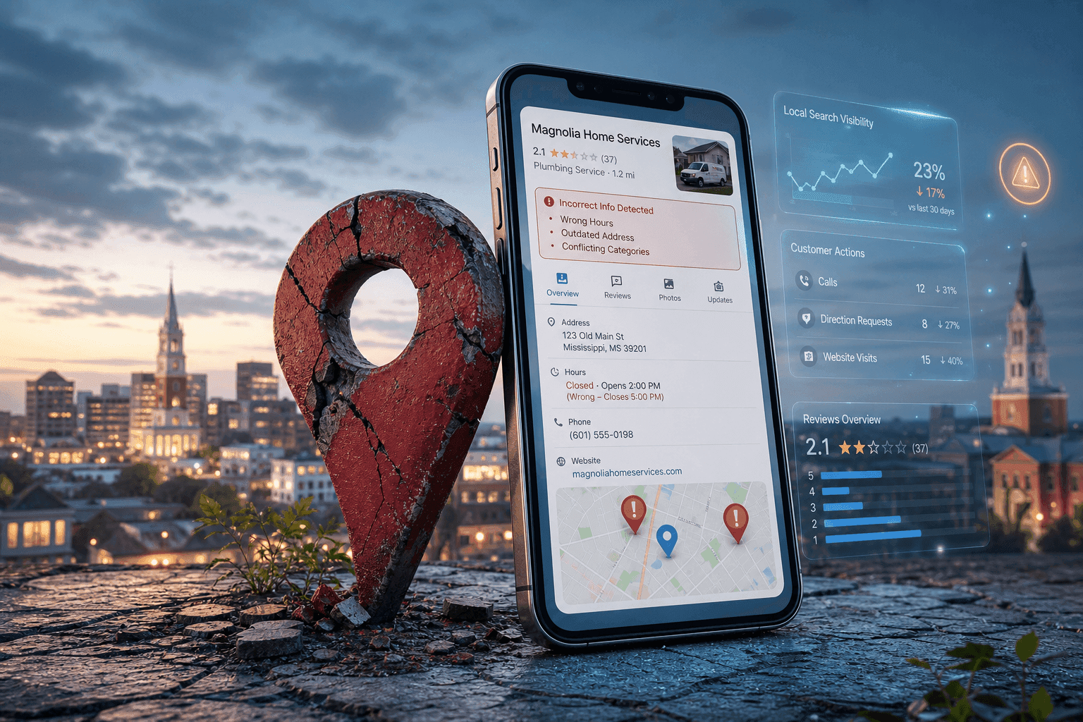 Local SEO Mistakes CSRA Businesses Still Make in 2026 (and How to Fix Them)