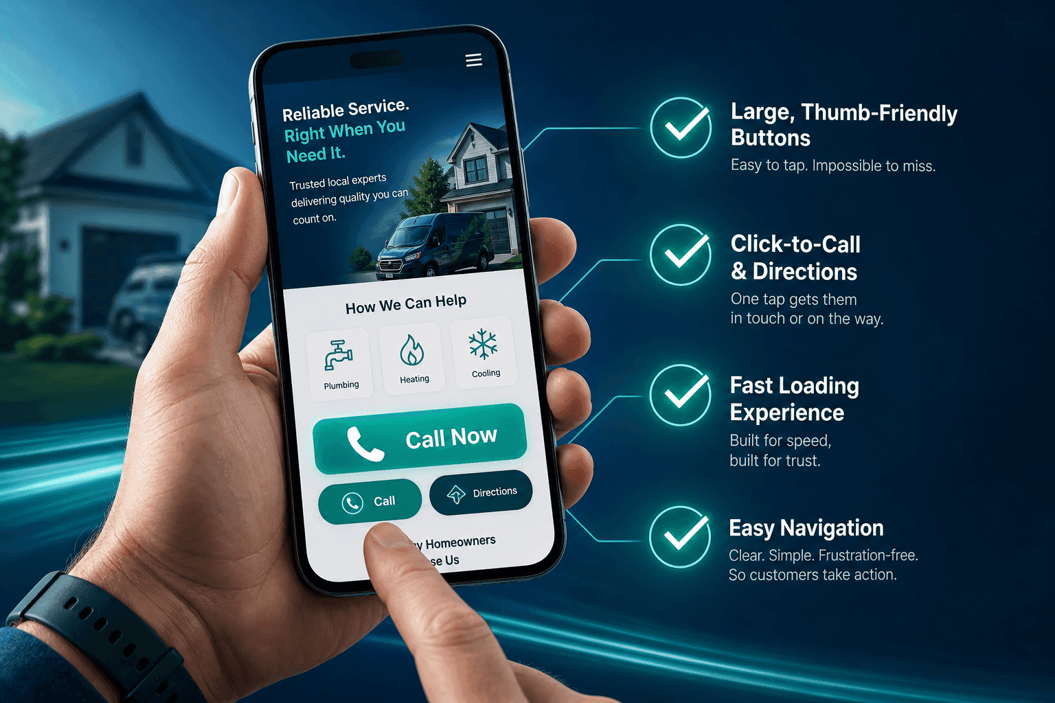 Mobile Conversion Checklist for CSRA Service Sites (Forms, Calls, Speed)