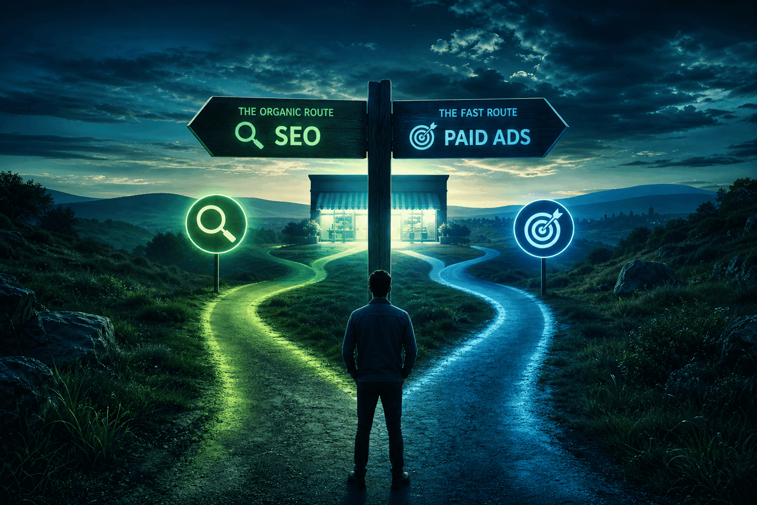 SEO vs Google Ads for Augusta Businesses: Which Should You Try First? — featured image